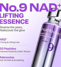 NUMBUZIN No.9 NAD+ Bio Lifting Essence Korean anti-aging essence in Lebanon.