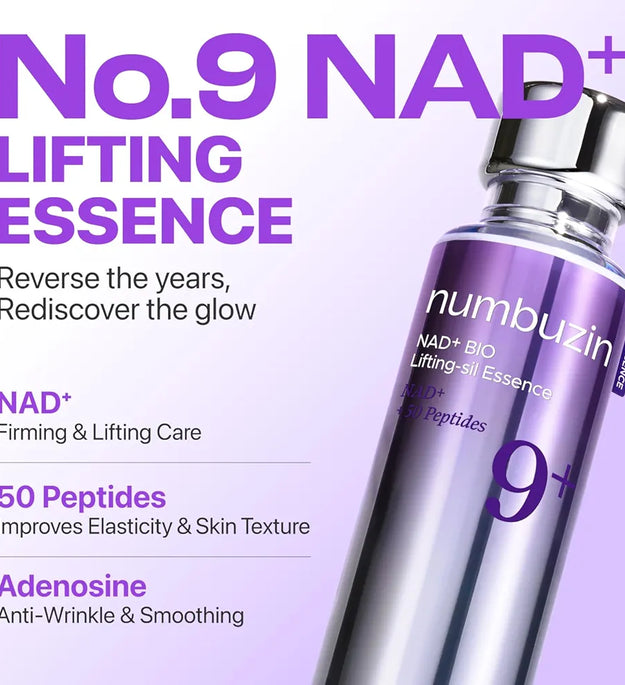 NUMBUZIN No.9 NAD+ Bio Lifting Essence Korean anti-aging essence in Lebanon.
