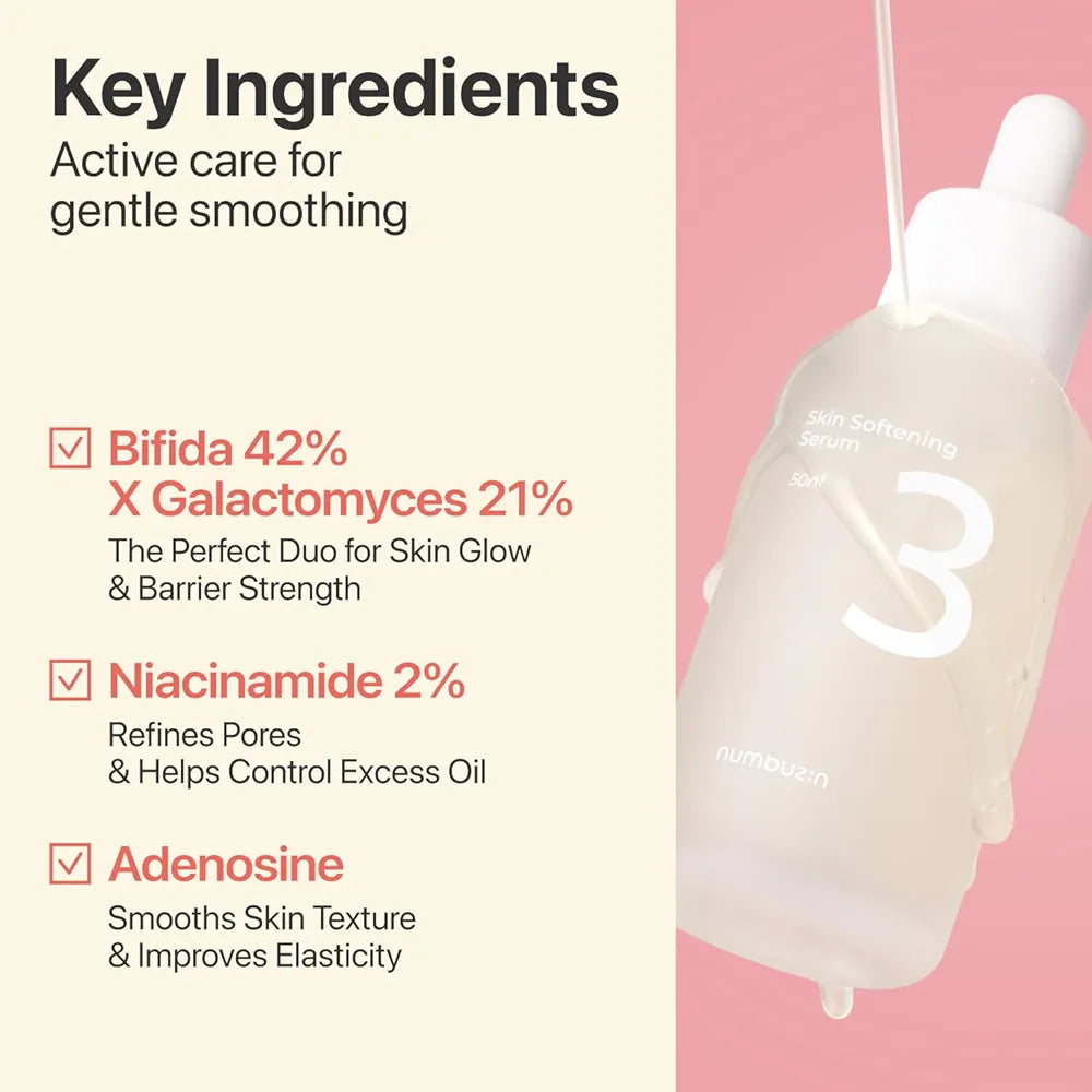 NUMBUZIN No.3 Skin Softening Serum Korean fermented serum in lebanon