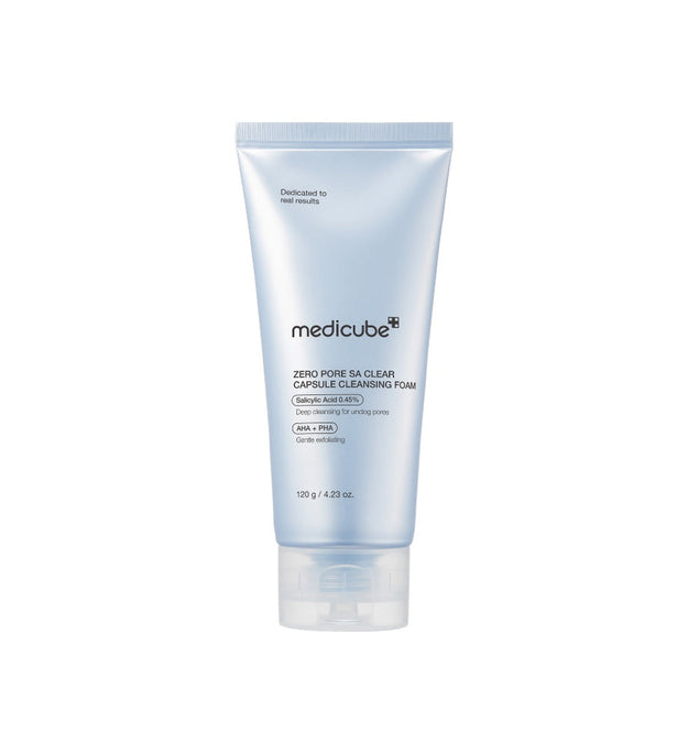 MEDICUBE Zero Pore SA Cleansing Foam Lebanon Korean pore cleansing face wash acne skincare
