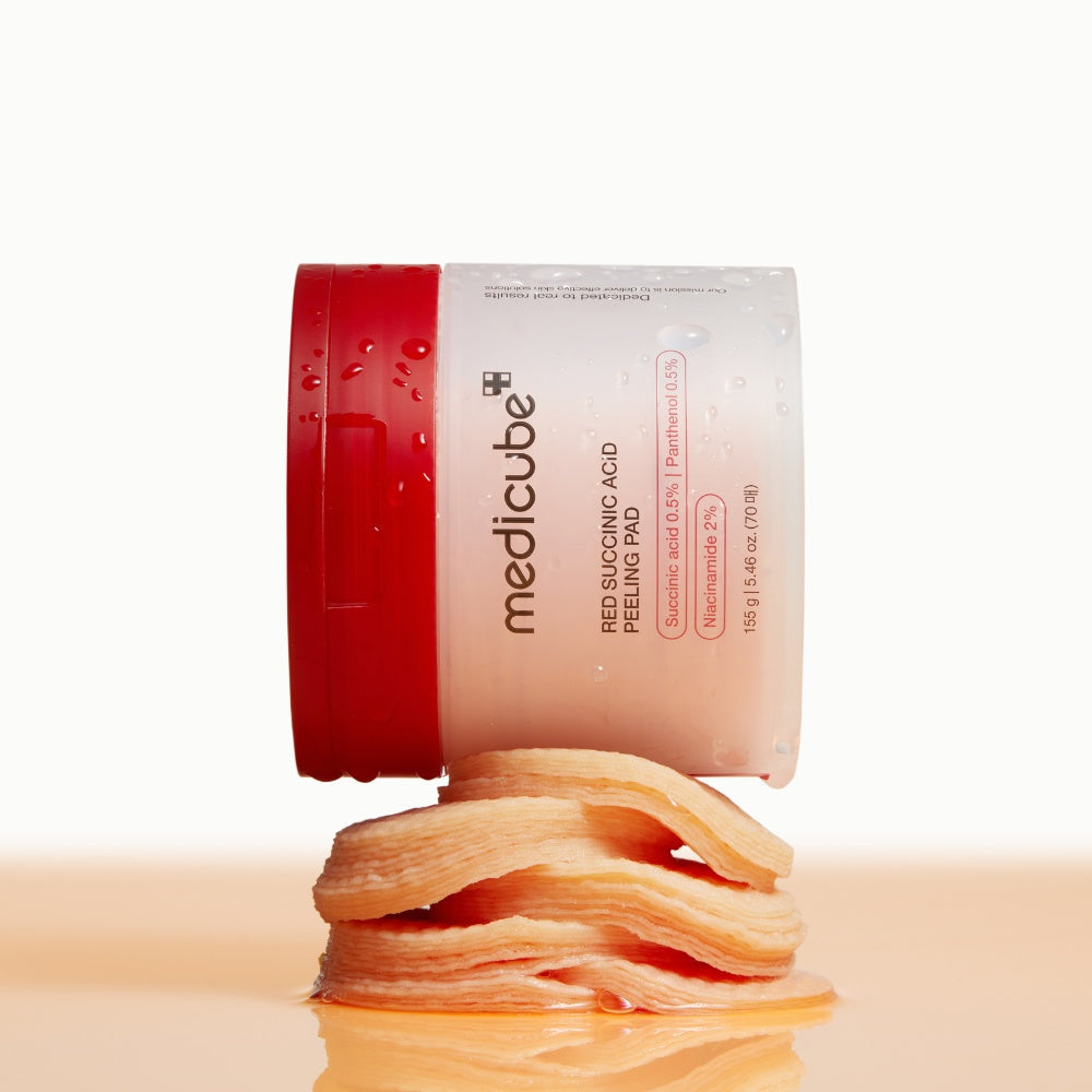 medicube red succinic acid peeling pads lebanon