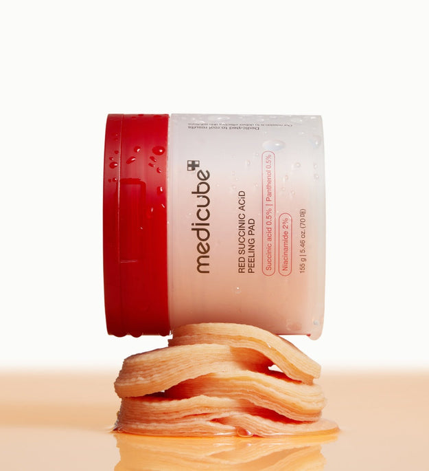 medicube red succinic acid peeling pads lebanon