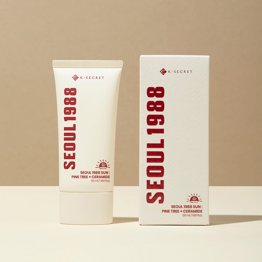 SEOUL 1988 Sun Pine Tree Ceramide Sunscreen Lebanon Korean SPF skincare sun protection