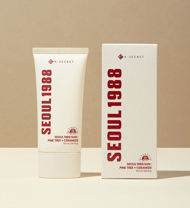 SEOUL 1988 Sun Pine Tree Ceramide Sunscreen Lebanon Korean SPF skincare sun protection