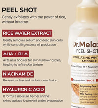 Dr.Melaxin Peel Shot Glow White Rice Peeling Ampoule in Lebanon