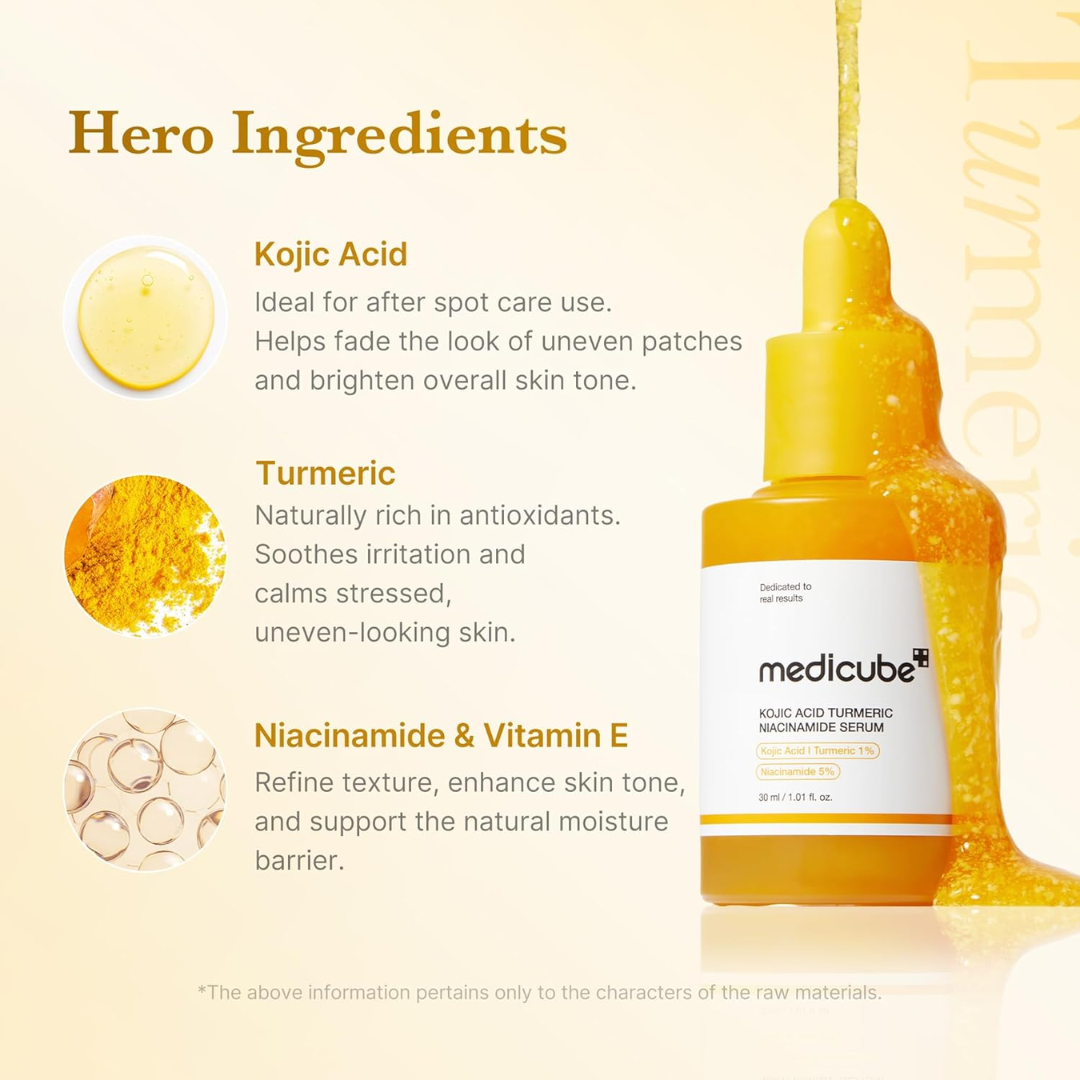 medicube kojic acid turmeric niacinamide serum lebanon