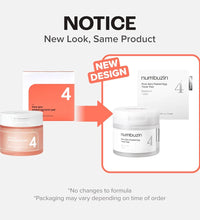 NUMBUZIN No.4 Pore Zero Peeled Egg Toner Pad Korean exfoliating toner pads in lebanon