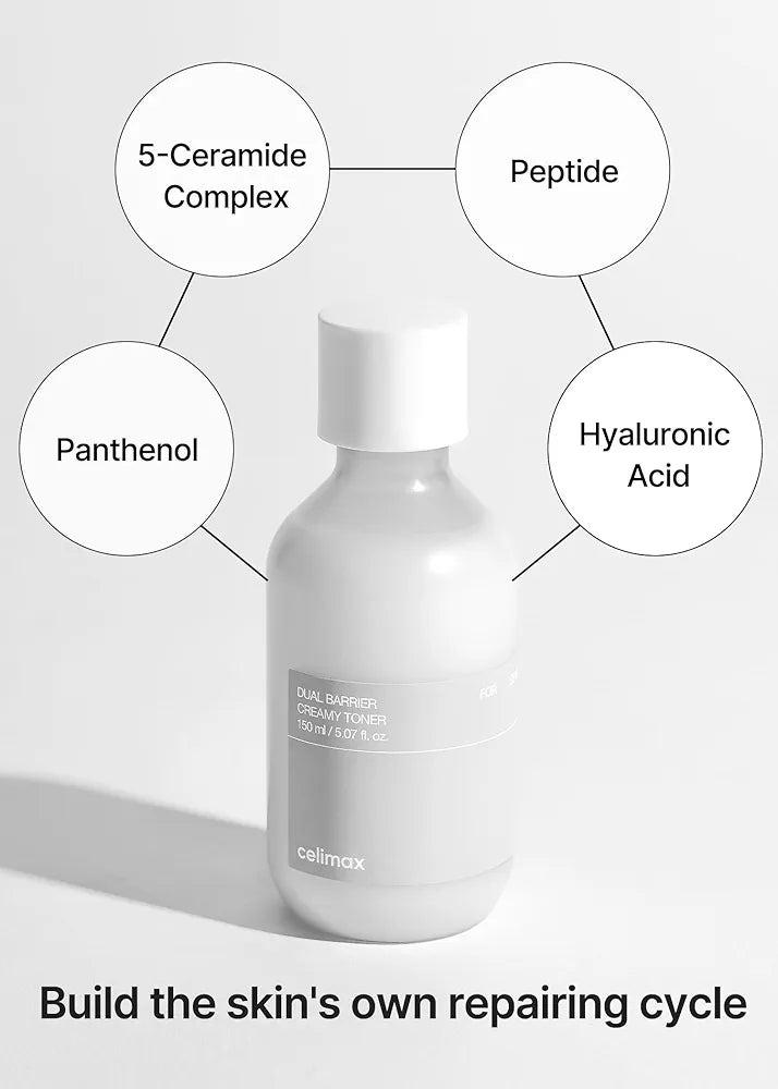 celimax dual barrier creamy toner lebanon
