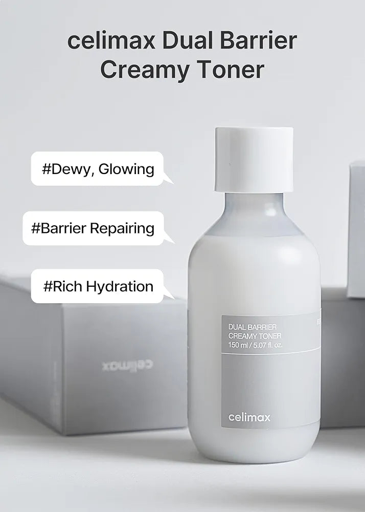 celimax dual barrier creamy toner lebanon