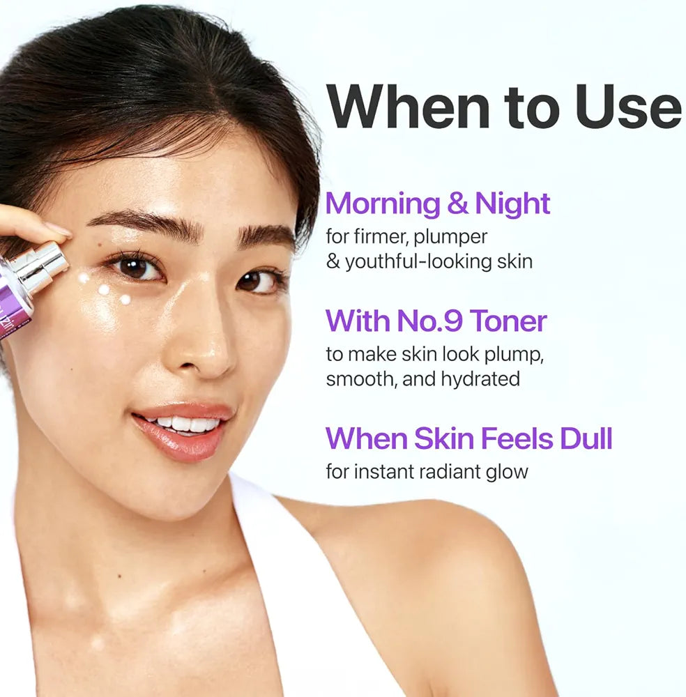 NUMBUZIN No.9 NAD+ Bio Lifting Essence Korean anti-aging essence in Lebanon.