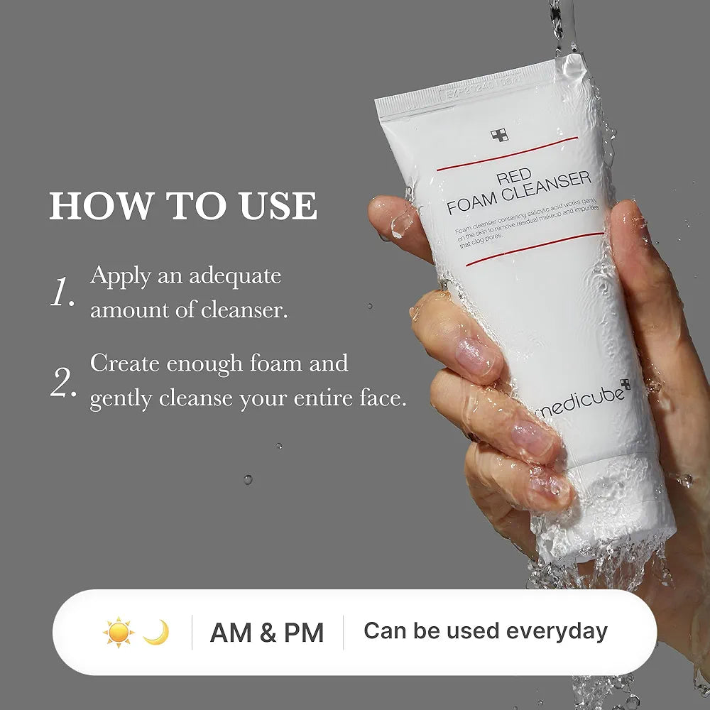medicube red foam cleanser lebanon