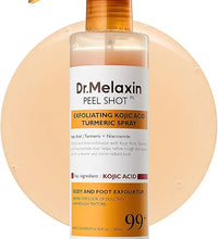 Dr.Melaxin Peel Shot Kojic Acid Turmeric Body Exfoliator Spray in Lebanon