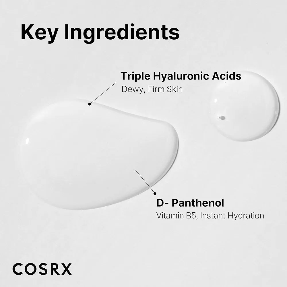 COSRX Triple Hyaluronic Moisture Ampoule for deep hydration – Korean skincare Lebanon