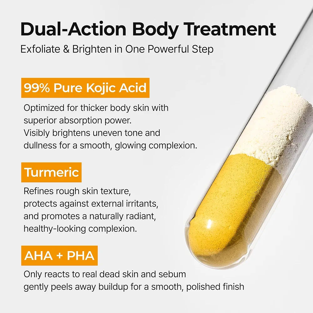 Dr.Melaxin Peel Shot Kojic Acid Turmeric Body Exfoliator Spray in Lebanon