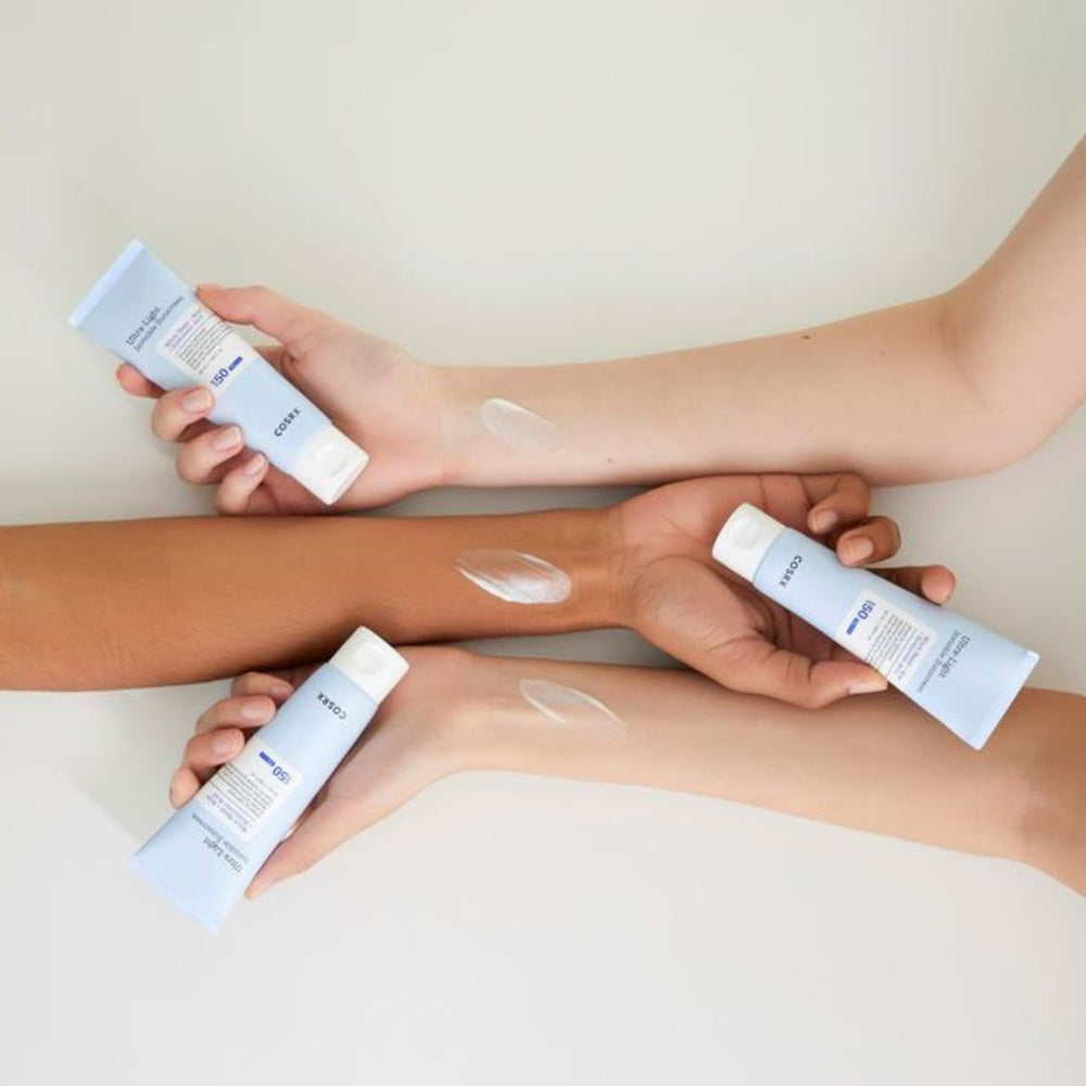 COSRX Ultra Light Invisible Sunscreen Lebanon Korean SPF lightweight sunscreen invisible finish skincare