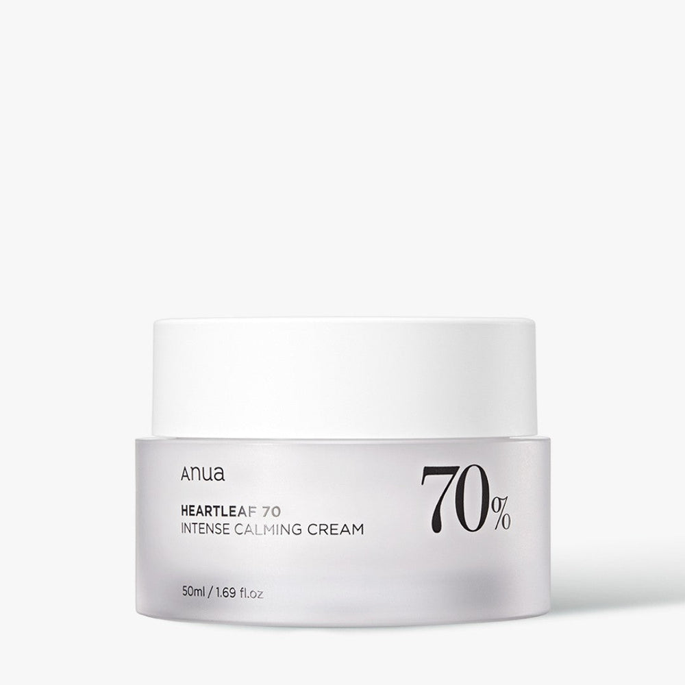 ANUA Heartleaf Intense Calming Cream Lebanon Korean soothing moisturizer redness relief skincare