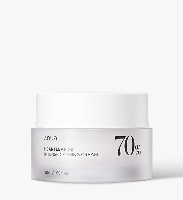 ANUA Heartleaf Intense Calming Cream Lebanon Korean soothing moisturizer redness relief skincare