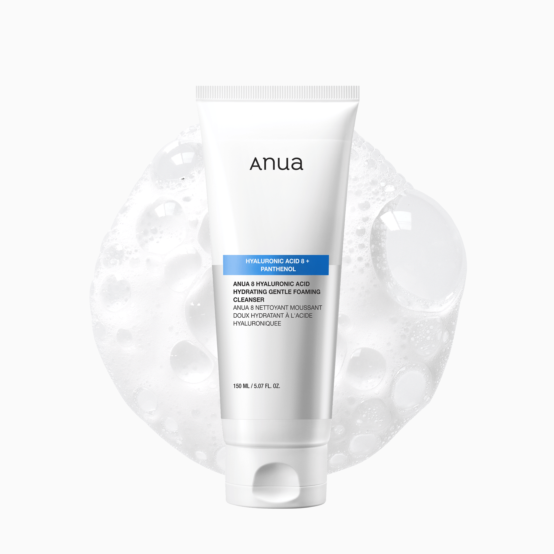 ANUA 8 Hyaluronic Acid Gentle Foaming Cleanser Lebanon Korean hydrating skincare face wash