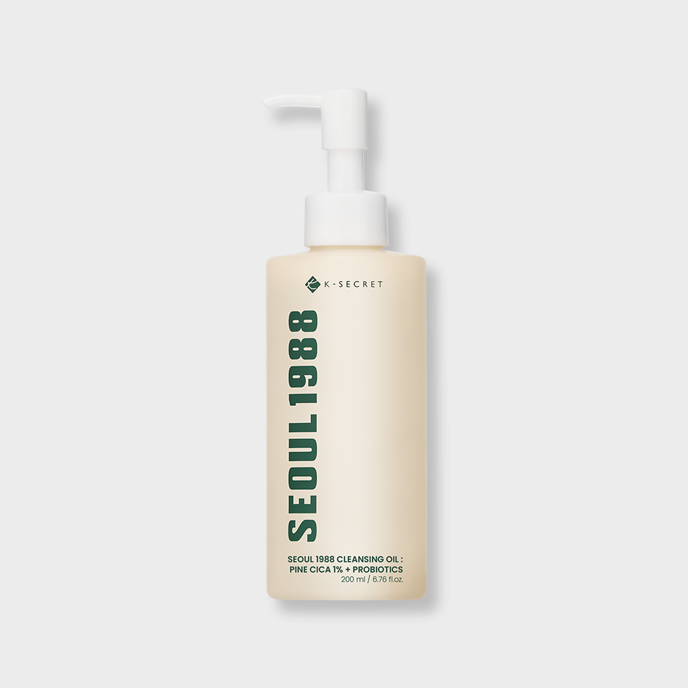 SEOUL 1988 Cleansing Oil Pine Cica Probiotics Lebanon Korean oil cleanser makeup remover skincare