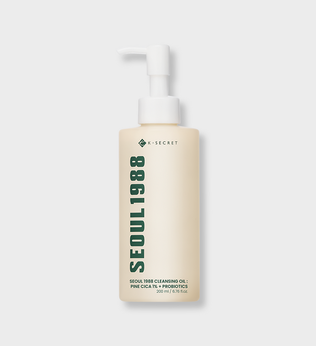 SEOUL 1988 Cleansing Oil Pine Cica Probiotics Lebanon Korean oil cleanser makeup remover skincare