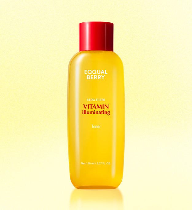 EQQUALBERRY Vitamin Illuminating Toner Lebanon Korean brightening hydrating skincare toner
