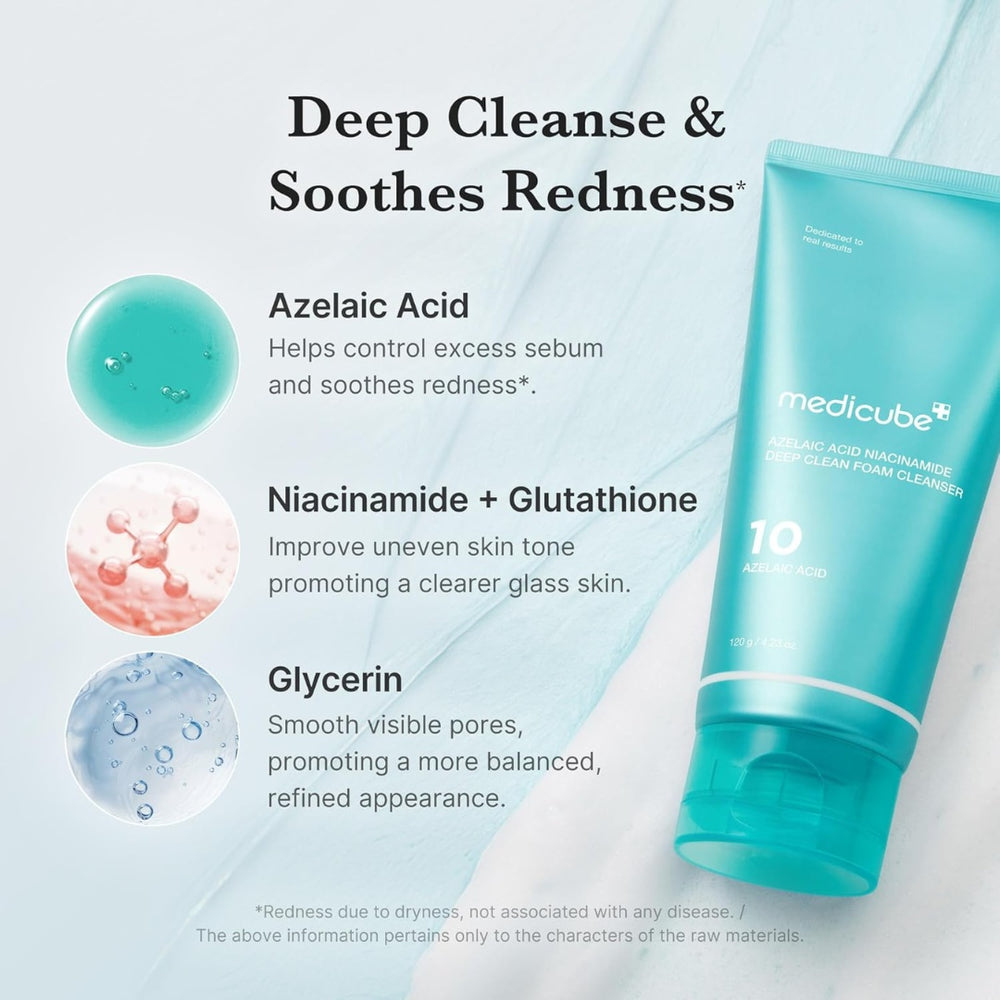 medicube azelaic acid gummy whip cleanser lebanon