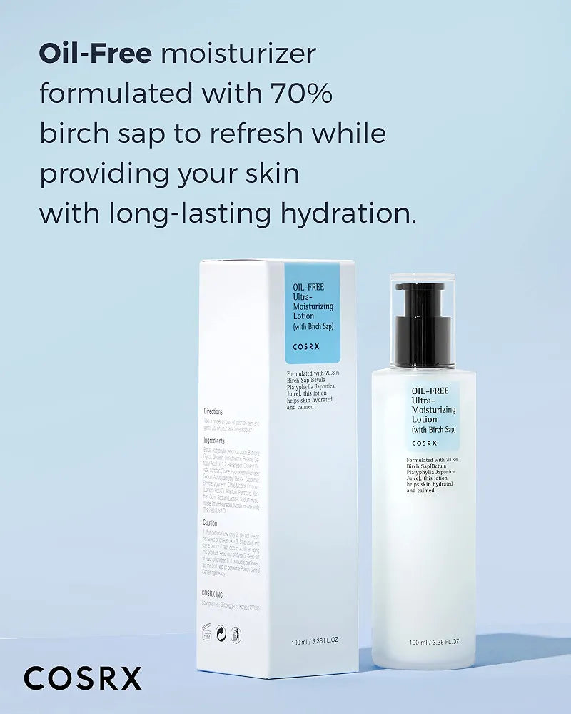 COSRX Oil-Free Ultra-Moisturizing Lotion with Birch Sap – Korean moisturizer Lebanon