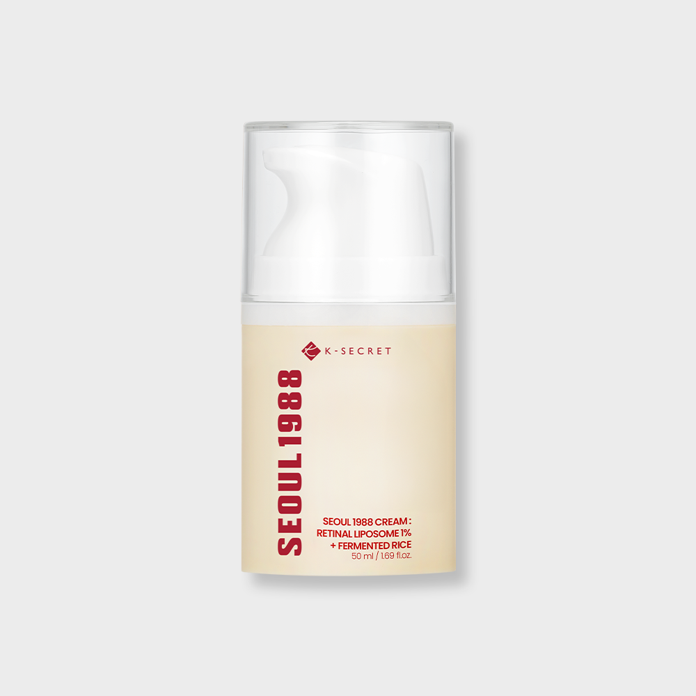 SEOUL 1988 Cream Retinal Liposome 1% Fermented Rice Lebanon Korean anti aging skincare cream