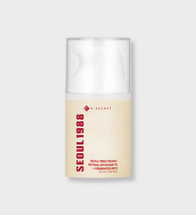 SEOUL 1988 Cream Retinal Liposome 1% Fermented Rice Lebanon Korean anti aging skincare cream