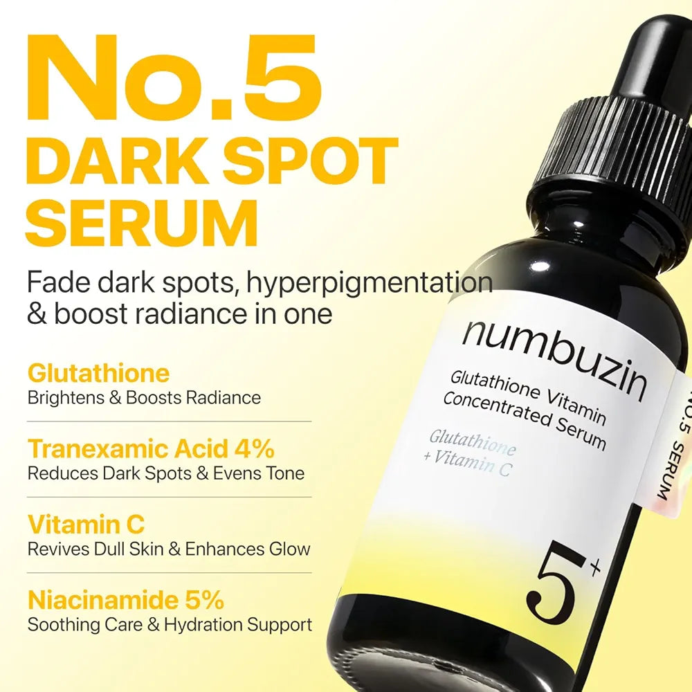 Shop NUMBUZIN No.5+ Vitamin Concentrated Serum in Lebanon. Advanced Korean vitamin serum in lebanon