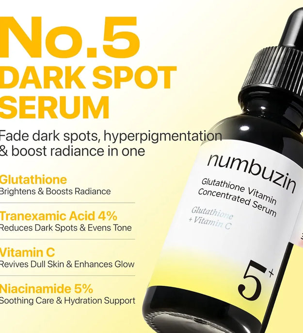 Shop NUMBUZIN No.5+ Vitamin Concentrated Serum in Lebanon. Advanced Korean vitamin serum in lebanon