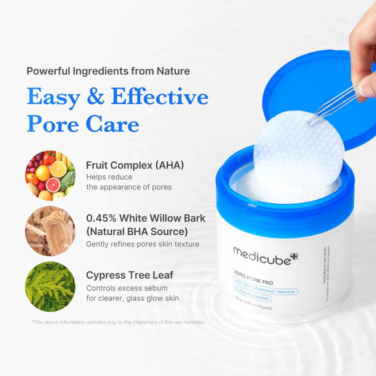 MEDICUBE Zero Pore Pad 2.0 Lebanon Korean exfoliating toner pads pore care skincare