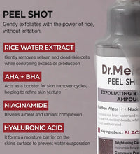 Dr.Melaxin Peel Shot Black Rice Exfoliating Ampoule Lebanon