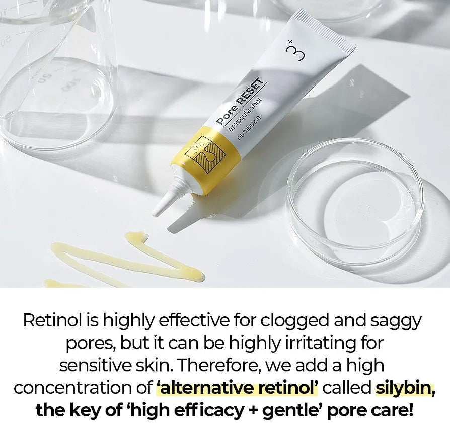 NUMBUZIN No.3 Pore Reset Ampoule Shot Korean pore-minimizing serum in lebanon