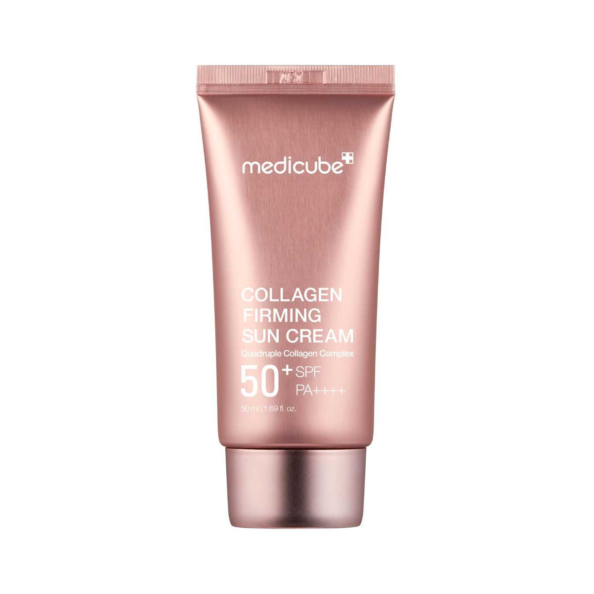 Medicube Collagen Firming Sun Cream SPF50+ in Lebanon – lightweight SPF for firm, hydrated glow and strong sun protection