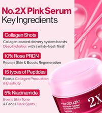 NUMBUZIN No.2 Rose PDRN Collagen 2X Plumping Serum Korean hydrating serum in lebanon