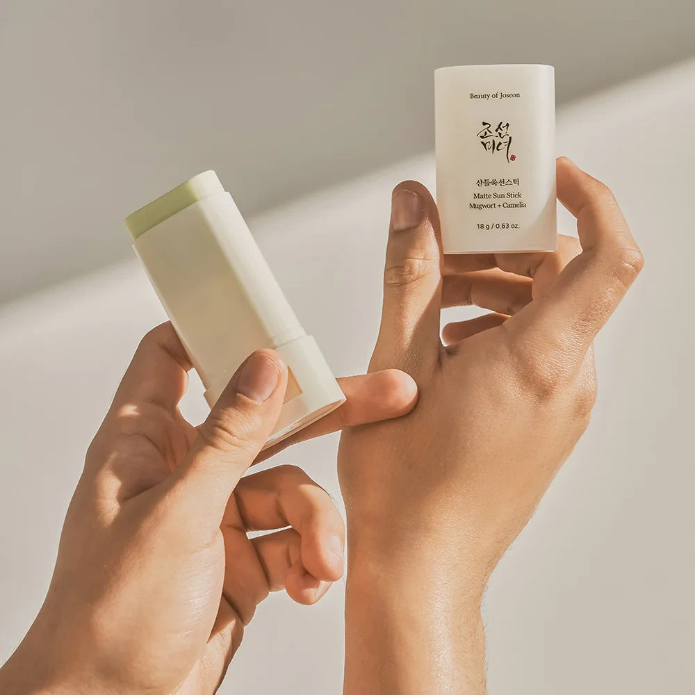 BEAUTY OF JOSEON Matte Sun Stick Mugwort + Camellia SPF50+ PA++++ Korean sunscreen stick for oily skin and matte sun protection in Lebanon