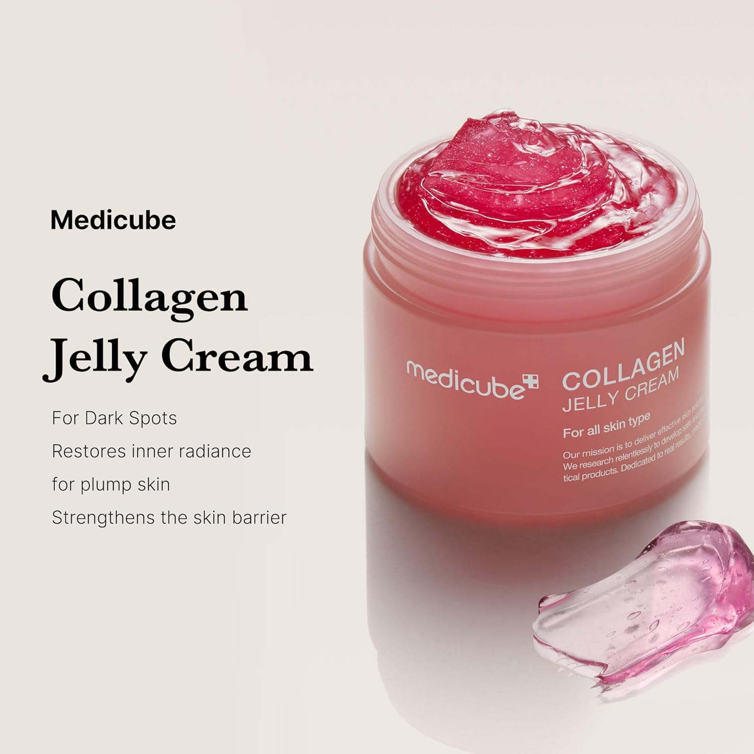 MEDICUBE Collagen Jelly Cream Lebanon Korean firming moisturizer jelly texture skincare