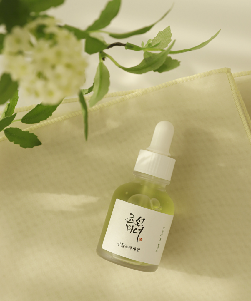 BEAUTY OF JOSEON Calming Serum Green Tea + Panthenol Lebanon Korean soothing redness relief serum skincare