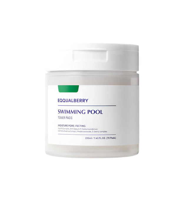 EQQUALBERRY Swimming Pool Toner Pads Lebanon Korean exfoliating hydrating skincare toner pads