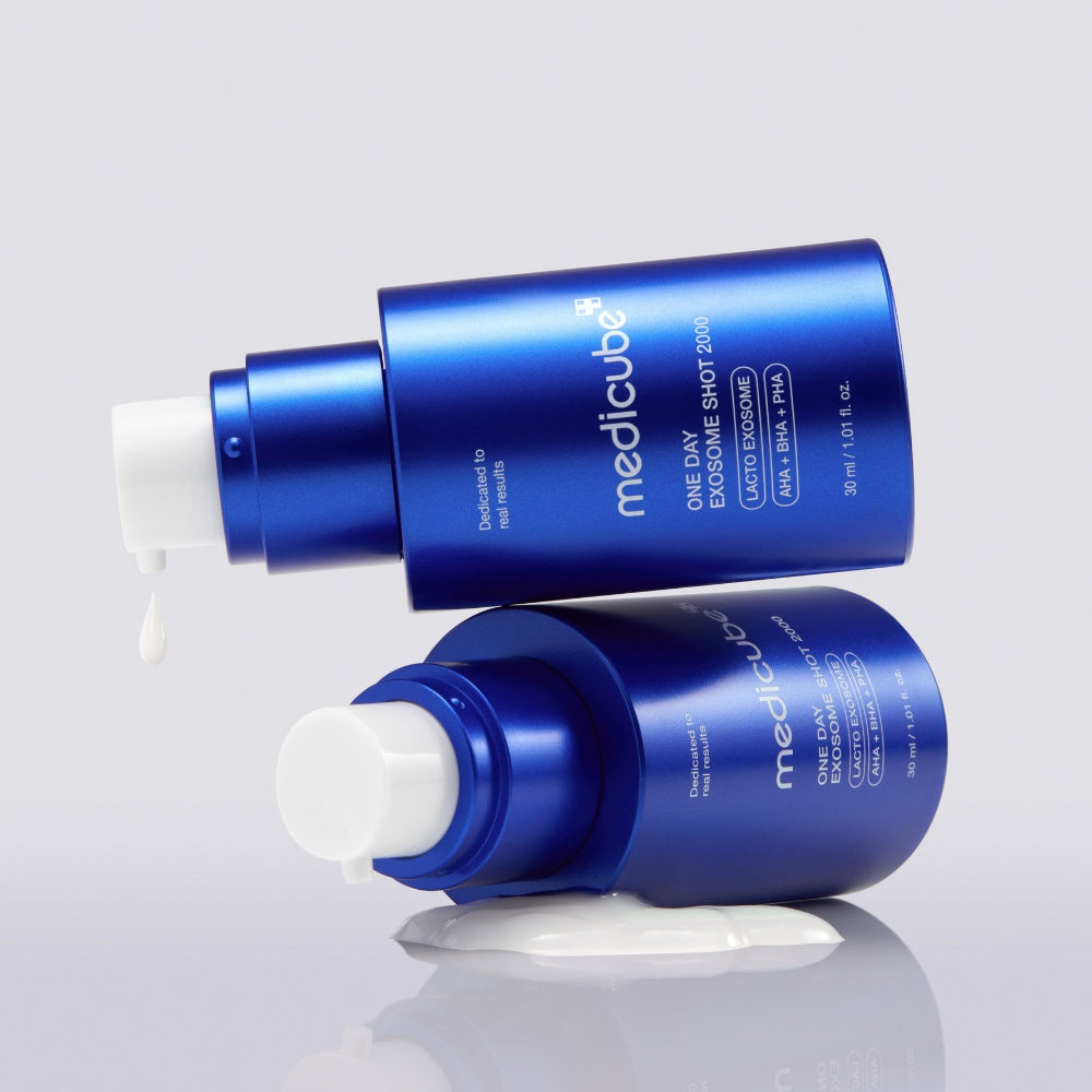 MEDICUBE One Day Exosome Shot 2000 Lebanon advanced Korean skin regeneration ampoule repair treatment