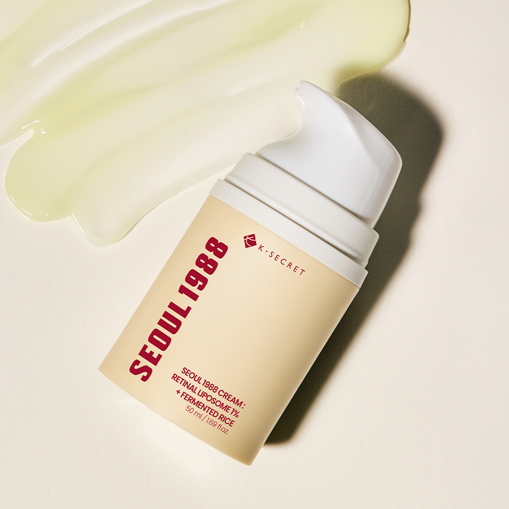 SEOUL 1988 Cream Retinal Liposome 1% Fermented Rice Lebanon Korean anti aging skincare cream