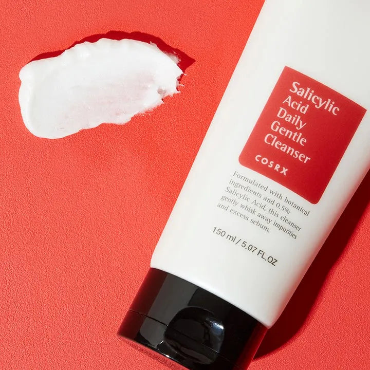 COSRX Salicylic Acid Daily Gentle Cleanser Lebanon Korean acne oily skin pore cleansing face wash skincare