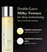 medicube age-r glutathione glow milky toner lebanon