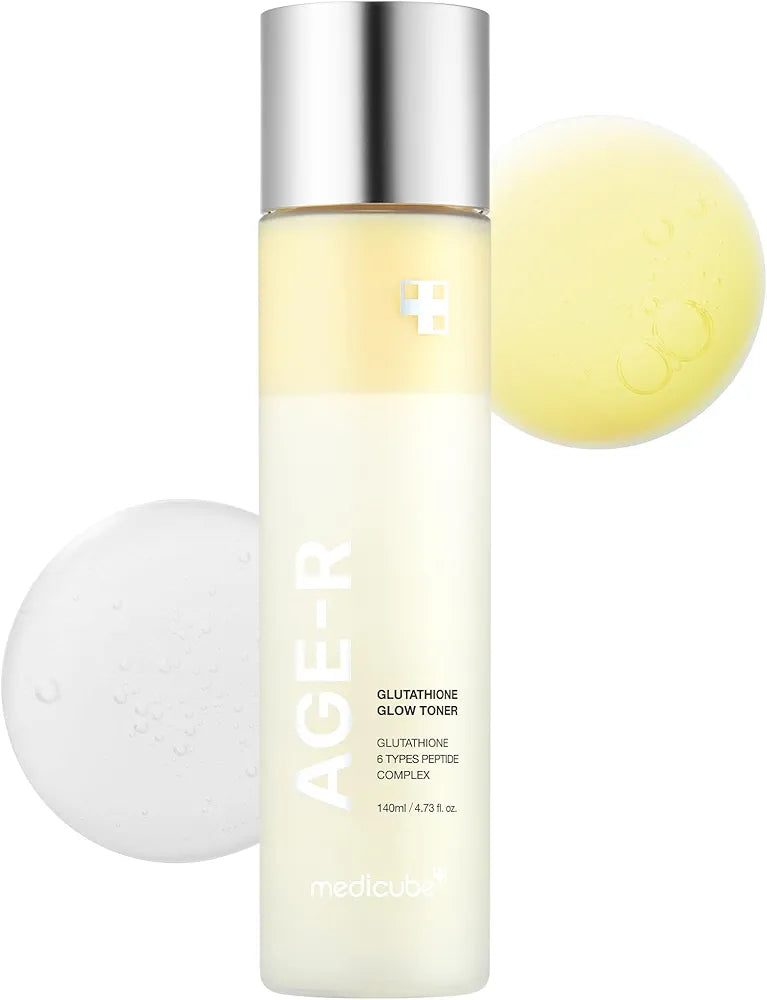 medicube age-r glutathione glow milky toner lebanon
