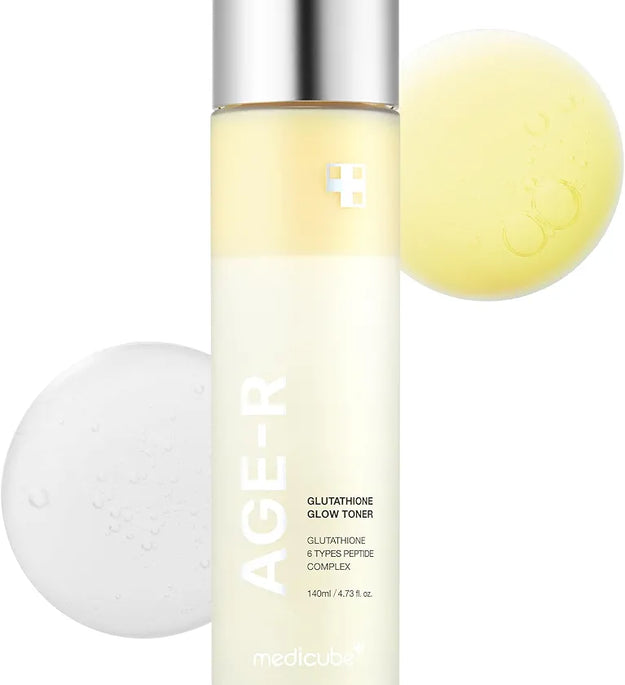 medicube age-r glutathione glow milky toner lebanon