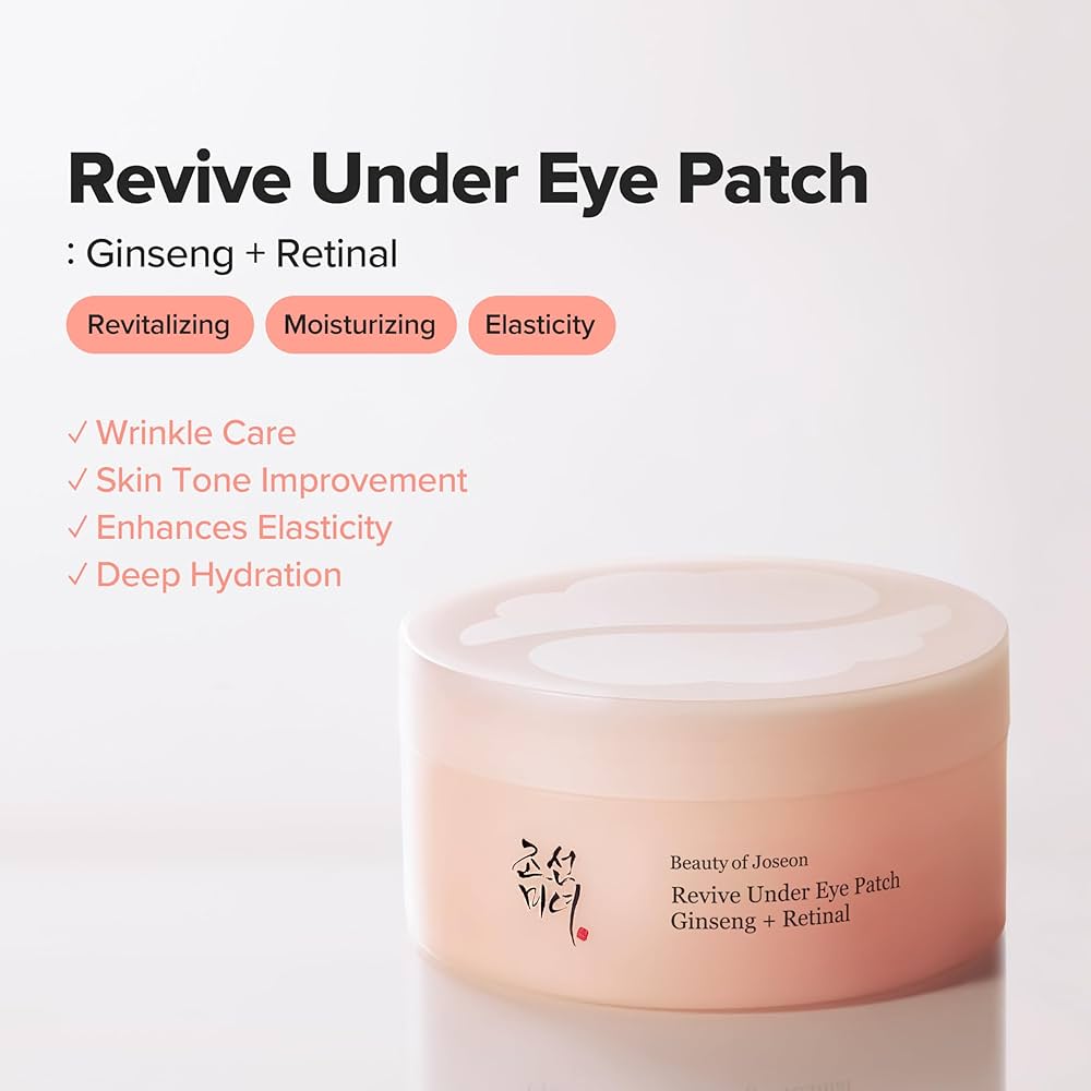BEAUTY OF JOSEON Revive Under Eye Patch Lebanon Korean eye care patches dark circles treatment