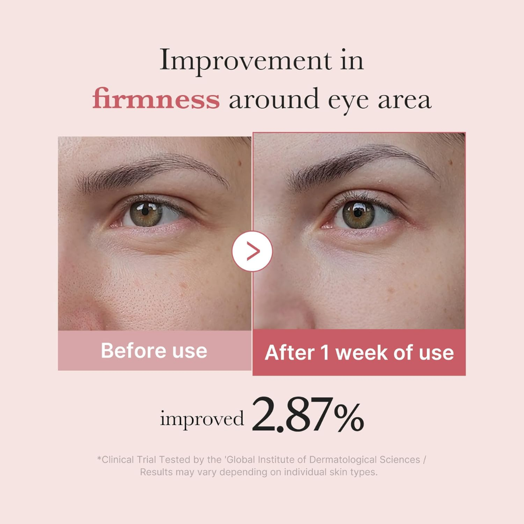 MEDICUBE PDRN Pink Peptide Eye Cream Lebanon Korean anti aging skincare eye cream dark circles