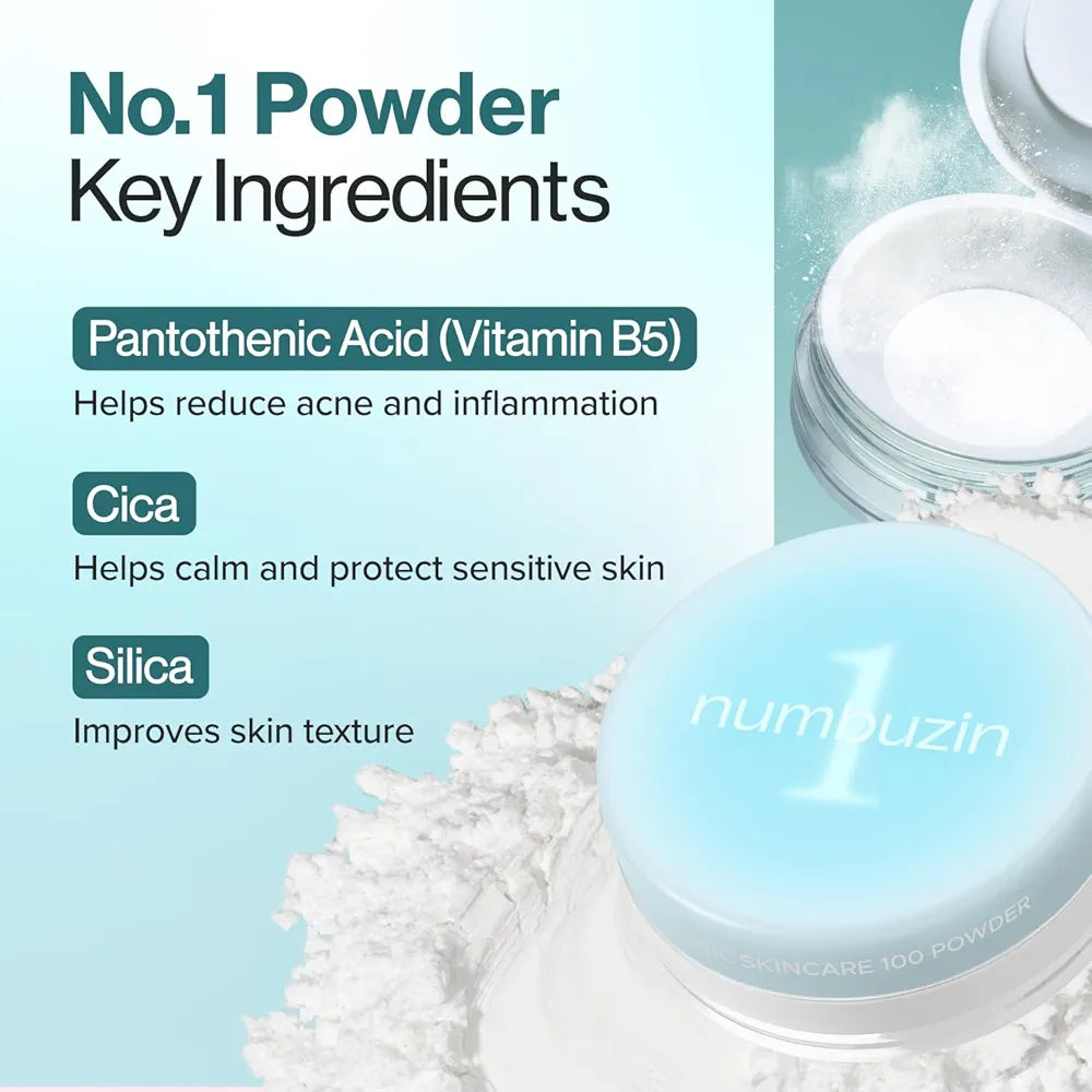 NUMBUZIN No.1 Pantothenic Skincare 100 Powder Korean skincare powder in lebanon