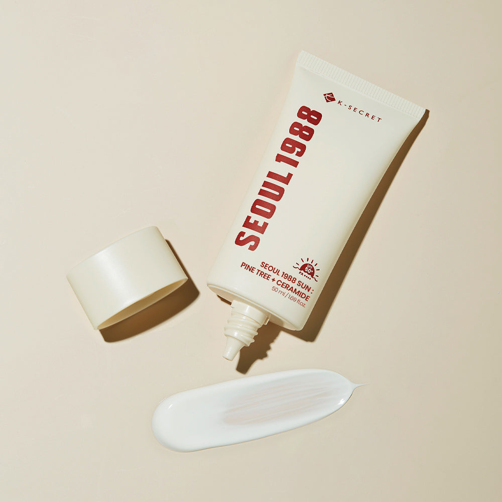 SEOUL 1988 Sun Pine Tree Ceramide Sunscreen Lebanon Korean SPF skincare sun protection